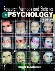 Research methods and statistics in psychology  Cover Image