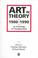 Go to record Art In Theory, 1900-1990 : an anthology of changing ideas