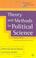 Go to record Theory and methods in political science